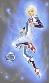 Tia From Galactik Football Football Cartoon Football Art