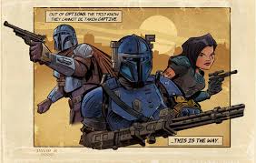 Carasynthia cara dune was a human female alderaanian who served as a shock trooper in the alliance to restore the republic and the new republic during the galactic civil war. David Rabbitte Art Open For Commissions A Twitter I Love The Character Paz Vizla In Chapter 3 Of The Mandalorian And Hope To See His Return Maybe Mando And Cara
