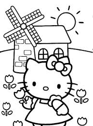 For ages 3 years and up. Hello Kitty Coloring Page Hello Kitty Coloring Page All Kids Network
