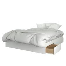 Matteo storage platform queen bed, created for macy's. Nexera Paris Queen Storage Bed And Headboard White Walmart Canada