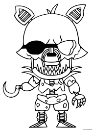 Want to discover art related to funtime_foxy? Foxy Coloring Sheets Shefalitayal