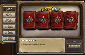 World of warcraft arena world championship. Standard And Wild Packs To Be Purchasable In The Hearthstone Shop Like Normal Expansion Packs Out Of Cards