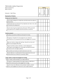 Refer to the list of land management agencies above. Evaluation For Pr And Event Management Agencies