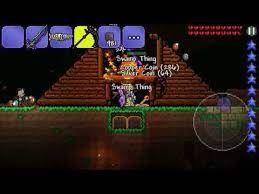 After beating plantera, the witch doctor would learn the plea. Terraria Solar Eclipse Farm 1 2 4 Youtube