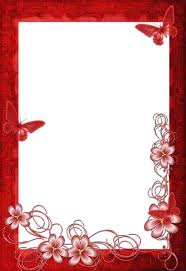 Flower Frame In 2020 Flower Frame Flower Frame Png Romantic Frame