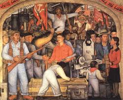 Diego Rivera 1928 The Arsenal Frida Kahlo Distributes Arms Diego Rivera Diego Painting