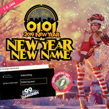 As you may know, most free fire accounts are linked to a facebook or twitter account. New Year New Name Freefire 01jan Garena Free Fire Facebook