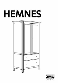 Our wardrobe assembly experts can help put together children's wardrobes, fitted wardrobes, and even hallway wardrobes to maximise your space further. Ikea Hemnes Wardrobe W 2drawers Furniture Download User Guide For Free 4863 Manual Guru