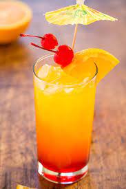 Tequila Sunrise Easy Tequila Mixed Drink Averiecooks Com Recipe Tequila Sunrise Recipe Tequila Mixed Drinks Tequila Sunrise