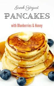 Add dry ingredients to wet and stir to combine. The Chew Greek Yogurt Pancakes With Blueberries