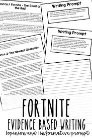 Fortnite Opinion And Informative Writing Prompts Distance Learning Informational Writing Prompts Informational Writing Writing Prompts