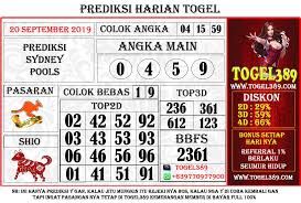 Prediksi Angka Top Sydney 20 September 2019 Di 2020 Dewi Bulan Sydney Buku