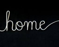 Wire Word Home Wire Words Home Wire Script Words Wire Cursive Words Wire Word Art Decorative Words Signs House Warming Hanging Words Writ Wire Art Wire Writing