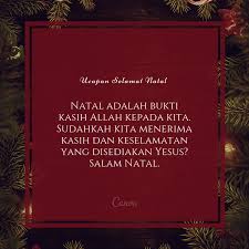 Kata ucapan natal ini dibuat dengan dua bahasa yaitu bahasa indonesia dan bahasa inggris. Kumpulan Ucapan Natal Penuh Makna Dengan Gambar Canva