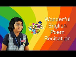 Poetry recitation and memorising is a fun activity that you can engage your kid in. English Poem Recitation Competition 1st Prize Winner à¤… à¤— à¤° à¤œ à¤•à¤µ à¤¤ Duggu Kids Youtube English Poems For Kids English Poems For Children Kids Poems