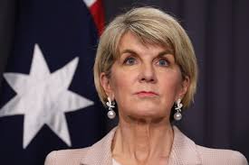 Julie Bishop loves to speak in code and she saved her best one-liner for  last