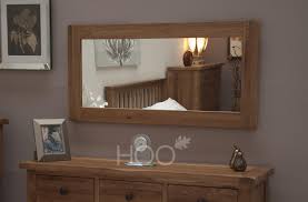 Build.com has been visited by 100k+ users in the past month Rustic Solid Oak Large Mirror House Of Oak