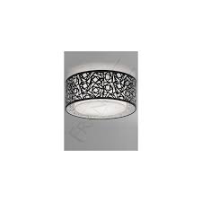 Wall lights lights for your wall, hall or bathroom. Cf5731 Abstract Large Flush Ceiling Light With Black Shade Lighting From The Home Lighting Centre Uk