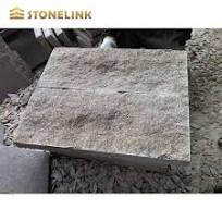 Pedra natural preço de fábrica granito g682 parede de cogumelo amarelo  pedra grossa