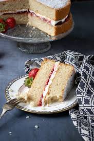 Loosen cake from sides of pan with knife. Vegan Victoria Sponge Recipe Veggie Desserts