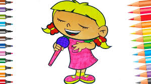 Disney junior little einsteins coloring pages. Annie Little Einsteins Speed Coloring Pages For Kids Youtube