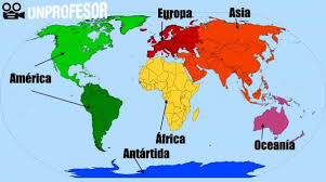 Cuántos continentes hay y sus nombres - ¡CON MAPAS Y ESQUEMAS!