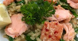 Jamie oliver's sticky lamb chops. Hot Smoked Salmon Risotto