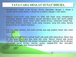 Sholat idul fitri lazim dilaksanakan umat islam pada 1 syawal setelah berakhirnya bulan suci ramadhan. Shalat Dhuha Ppt Download