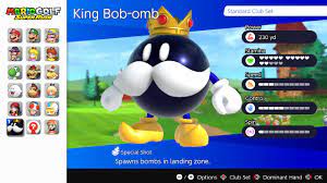 King Bob-omb - Mario Golf: Super Rush Guide - IGN