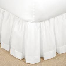 A king comforter set it what i use for my split king bed. Bethany Semi Sheer Voile Gathered Bedskirt