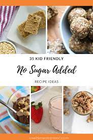 No Sugar Added Recipes For Kids Element Nutrition Co No Sugar Added Recipe Sugar Diet Recipes No Sugar Foods