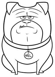 You will find that there are generic pictures such as 'little boy and dog' or very specific characters from literature, movies and tv. Kids N Fun Com 29 Coloring Pages Of Secret Life Of Pets