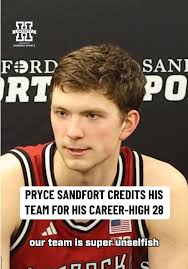 Pryce Sandfort Agradece a Sus Compañeros por su Éxito