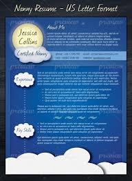 Nanny Resume Template Nanny Resume Skills Section Babysitter