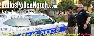 Dallas Police Watch Active Incidents Being Serviced By The