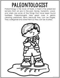 You will need adobe reader in order to view or print these files. Fossil Coloring Pages Worksheets Teaching Resources Tpt