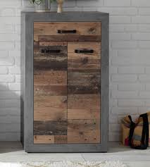 Schuhkommode Indiana Betonoxid Old Wood 70 Cm Breit Mega Mobel Sb In 2020 Schuhkommoden Kommode Mobel Shop