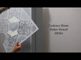 oymali mobilya rolyef pasta ve stencil ile kabartmali desen yapilisi youtube stencil desenler mobilya
