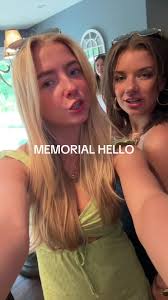 Lindsey Burrow Visits Memorial