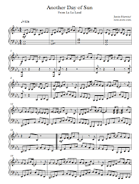 La La Land Cast Another Day Of Sun Sheet Music For Piano Pdf Piano Easy Piano Sheet Music Sheet Music La La Land