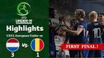 Netherlands vs Romania | UEFA U19 Euro Semi-Finals ... - YouTube
