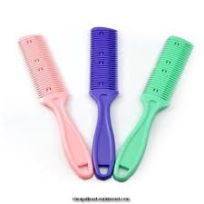 Not all hair stylists are skilled with razors. Buy Cheap Comb Razor To Thinning Hair With 2 Blades
