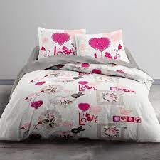 parure housse de couette flowers bing ida c al pour couple 220x240cm 100 microfibre parure de lit housse de couette parure housse de couette