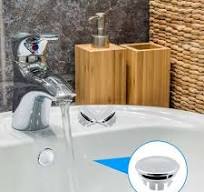 Bouchon Trop Plein Lavabo, Anneau Bouchon De Trop-Plein, Garniture Évier de  Trou Rond, Pièces de Rechange pour Trou de Drainage Couvercle Rond pour ...