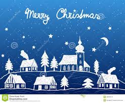 Free for commercial use high quality images Christmas Village Silhouette Buscar Con Google Christmas Window Painting Christmas Village Christmas Scene