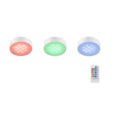 Shop for wireless under cabinet lighting online at target. Wall Fixtures 3 Pcs Wired Led Closet Under Cabinet Lighting Commercial Electric Puck Light Kit Lamps Lighting Ceiling Fans