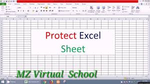 Protect Excel Sheet How To Protect Excel Sheet In 2020 Worksheets Excel Sheet
