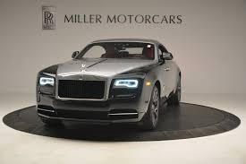 The spirit of ecstasy, now as black as nightfall, forges forward. New 2019 Rolls Royce Wraith For Sale Special Pricing Rolls Royce Motor Cars Greenwich Stock R502