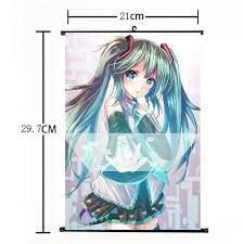 Hot Japan Anime Cute Hatsune Miku Vocaloid Home Decor Poster Wall Scroll 21 30 A Hatsune Miku Japanese Poster Miku