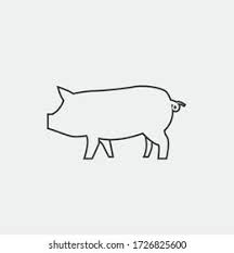Pig Drawing Images Stock Photos Vectors Shutterstock
